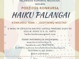 Poezijos konkursas „Haiku Palangai 2022“